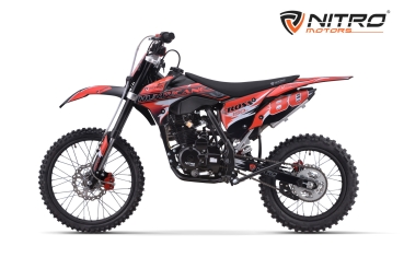 Nitro Motors 150cc Dirtbike Hurricane V2 19/16 Kick-Start V3